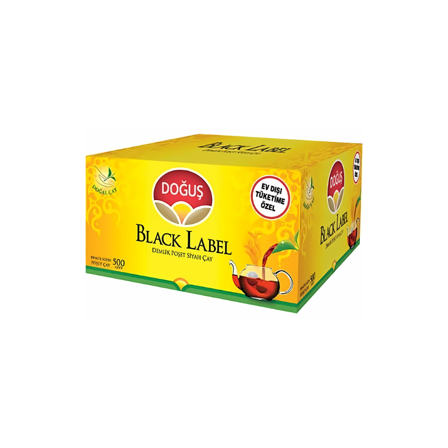Doğuş Black Label Demlik Poşet Çay 3,2 Gr 500 Adet